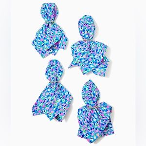 Lilly Pulitzer Napkins & Rings Set